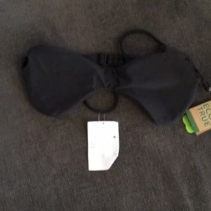 Eco True Volcom Solid Black Bikini Top s